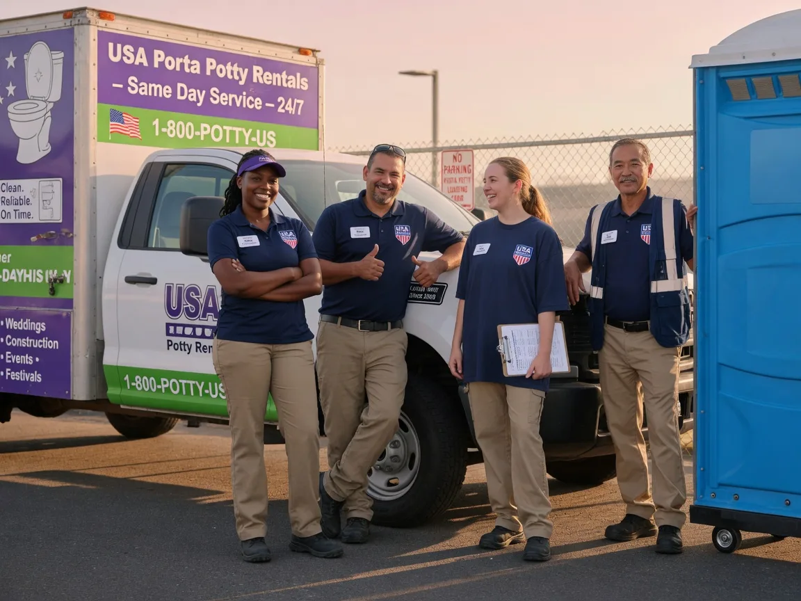 Porta Potty Rental company in Fleetville, PA